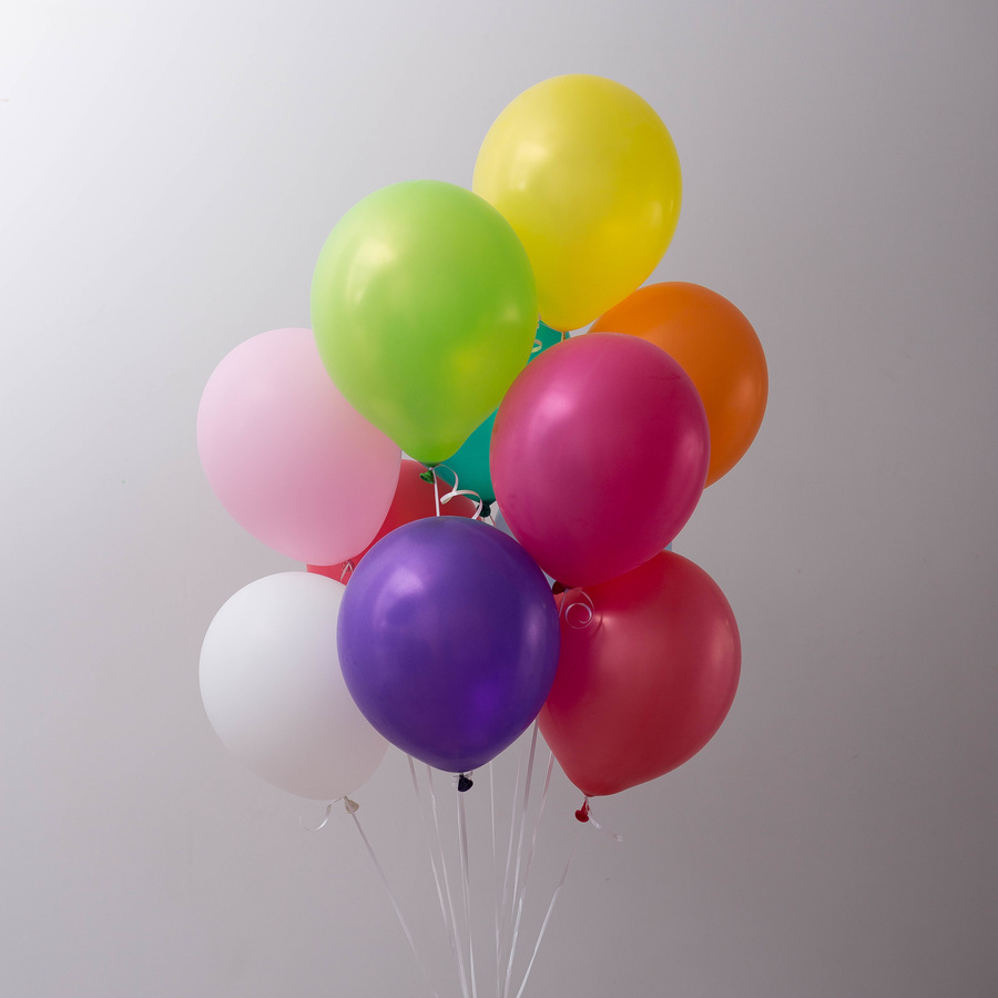 A cloud of balloons "Good mood"