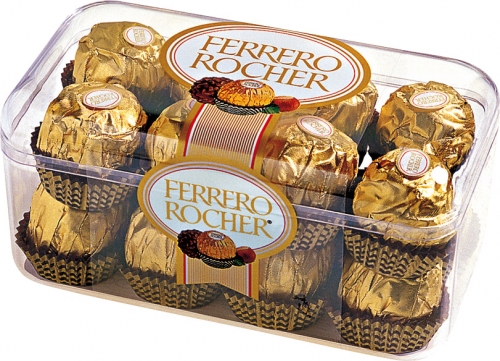 Süßigkeit Ferrero Rocher (Kasten, 200 Gramm)